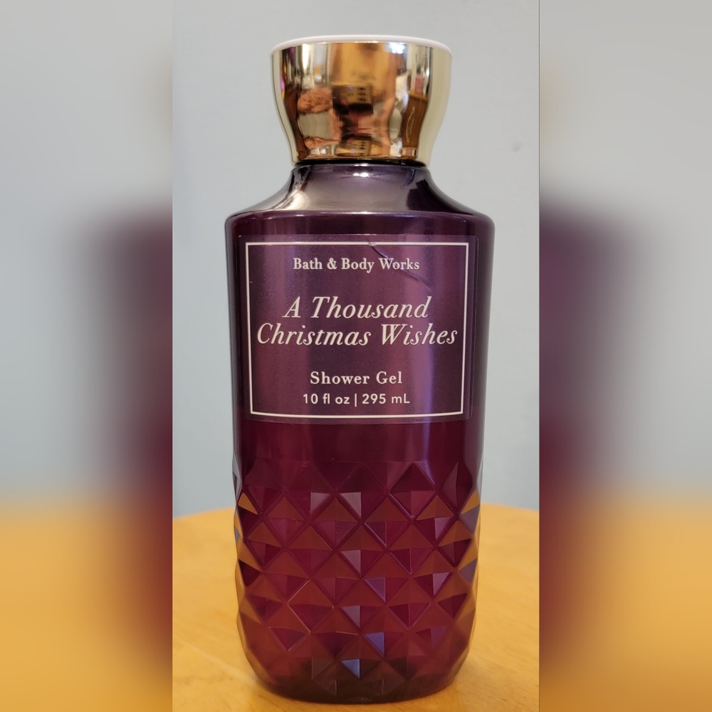 A Thousand Christmas Wishes Shower Gel, Bath & Body Works 10oz, NWT